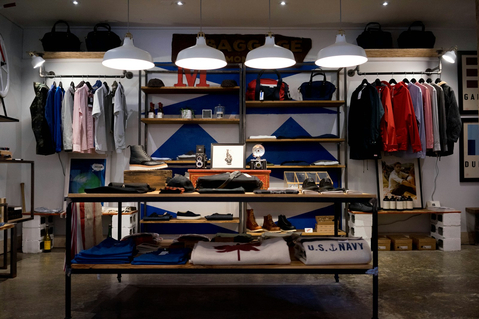 Independent local retail storefront